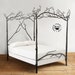 Forest Canopy Hand-Forged Iron Bed Blacksmith Made in USA