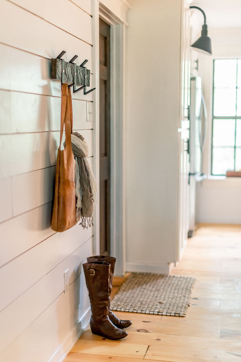 Urban Forge Wall Mounted Coat Rack - Thumbnail 4