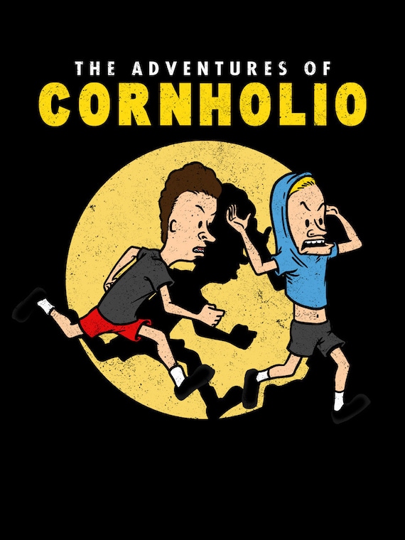 Tee Luv Men's 'I Am Cornholio' Beavis And Butt-Head T-Shirt - Vintage Cartoon Graphic Tee - View #6
