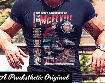 Back to the Future T-Shirt: Heavy Adventures of McFly