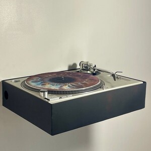 Recessed Floating Turntable Shelf