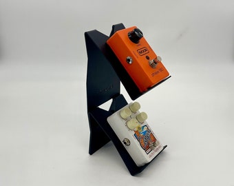 Two-level Device Stand for Guitar Pedals & Effect Units