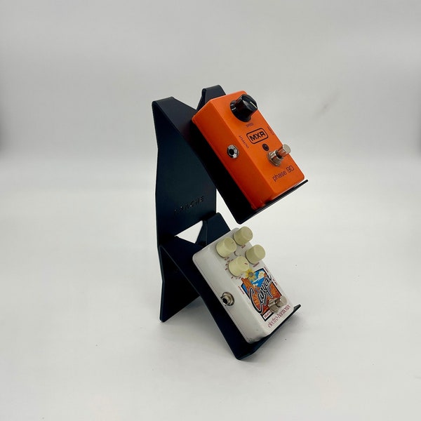 Two-level Device Stand for Guitar Pedals & Effect Units