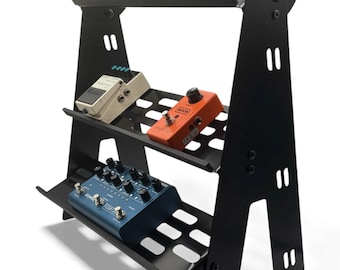 3-Tier Desktop Guitar Pedal Rack