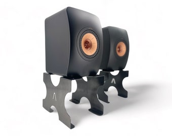 8" Steel Desktop Speaker Stands