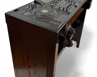 Steel DJ Controller Booth