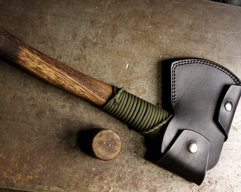 Leather Axe Cover Etsy