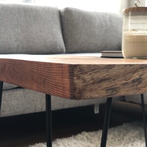 Custom Maple Wood Coffee Table image 9