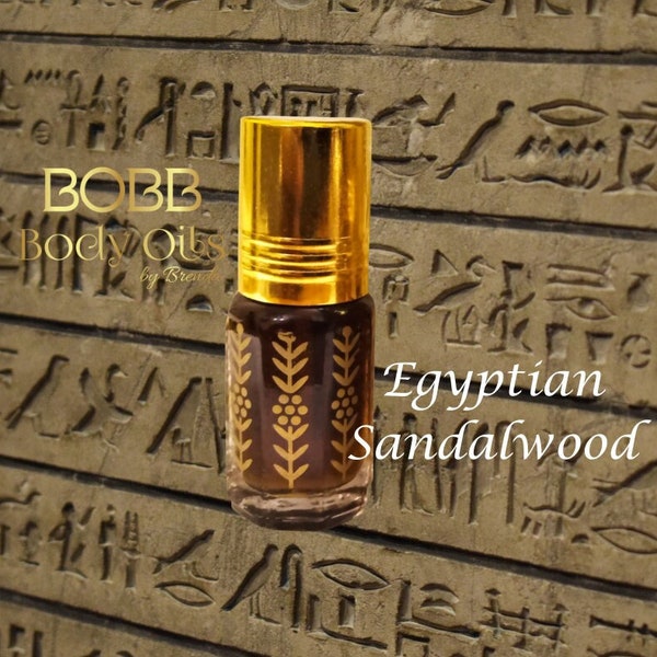 Egyptian Sandalwood Oil-Concentrated Perfume Oil (CPO) - All Natural Perfume-Sandalwood Oil-Authentic Sandalwood