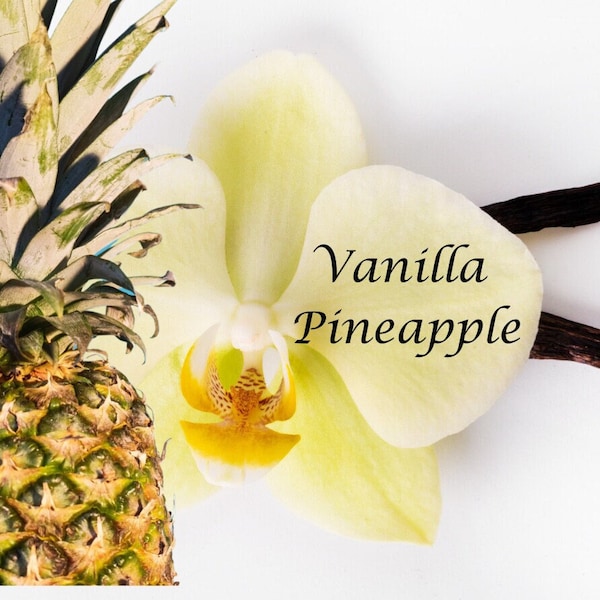 Vanilla Pineapple Body Oil - Light, Soft, Sensual Oil - Alcohol Free Fragrance - Fruity Fun Sweet Scent-Tropical Perfume