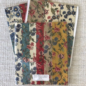 Dutch Chintz, 6 Drucke, verschiedene Größen