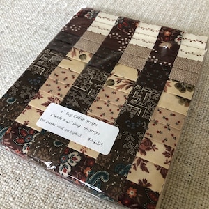 Reproduction 1 inch Log Cabin Strips