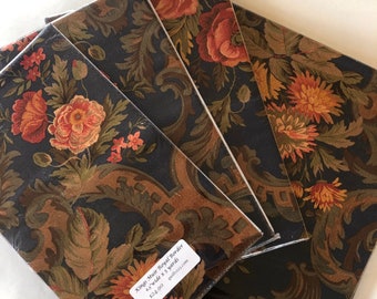 1800’s Victorian French Border, Kings Muir Royal Border, French Bark Fabric