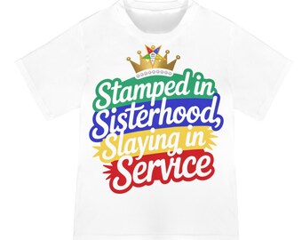 OES // Eastern Star // Sorority // Chapter // Stamped In Sisterhood T-Shirt