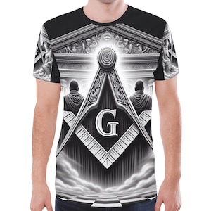 Compass and Square // Mastermason // Masonic // Lodge // Fraternity // Graphic T-Shirt