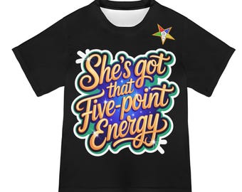 OES // Eastern Star // Sorority // Chapter // She's Got that Five-Point Energy T-Shirt