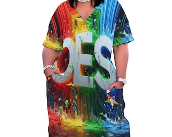 OES // Eastern Star // Sorority // Sisterhood // Chapter // PHA // Fraternity // Baggy Dress with Pockets