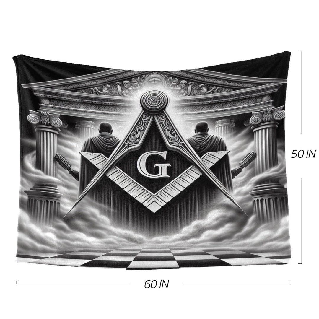 Compass and Square Black and White // Masonic // PHA // Lodge ...