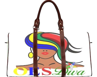OES // Eastern Star // Masonic // Prince Hall // Sorority // Waterproof Travel Bag