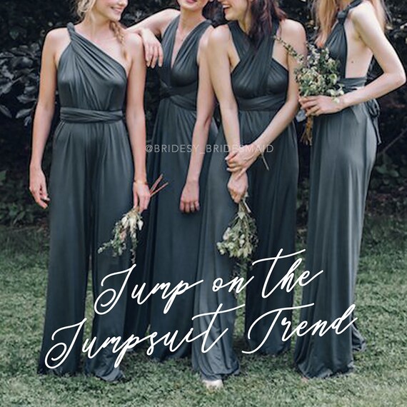 jumpsuit bridesmaid dresses