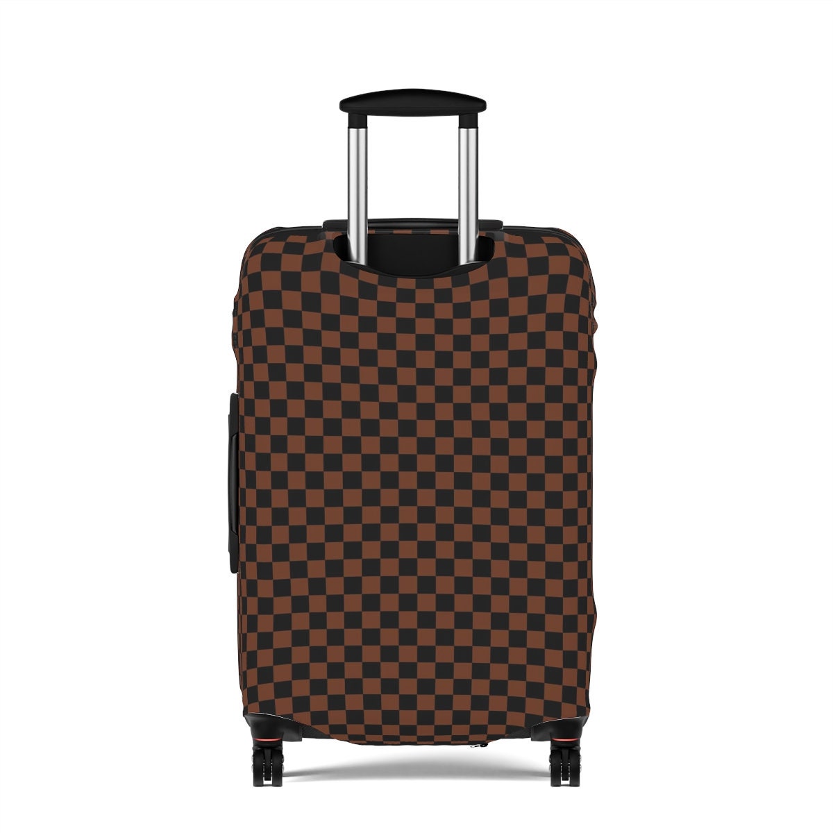 Black Brown Checkered Luggage Cover Luggage Identifier -  Israel