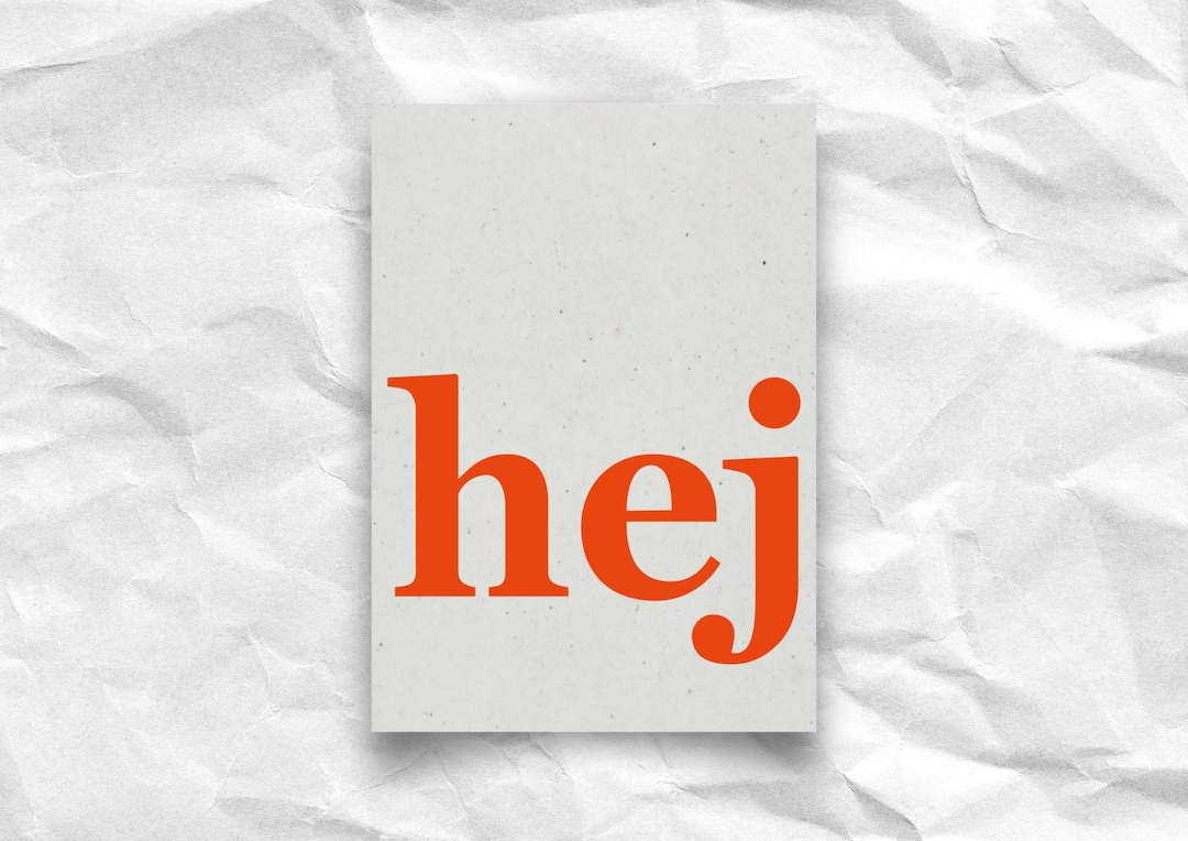 Hej Sign