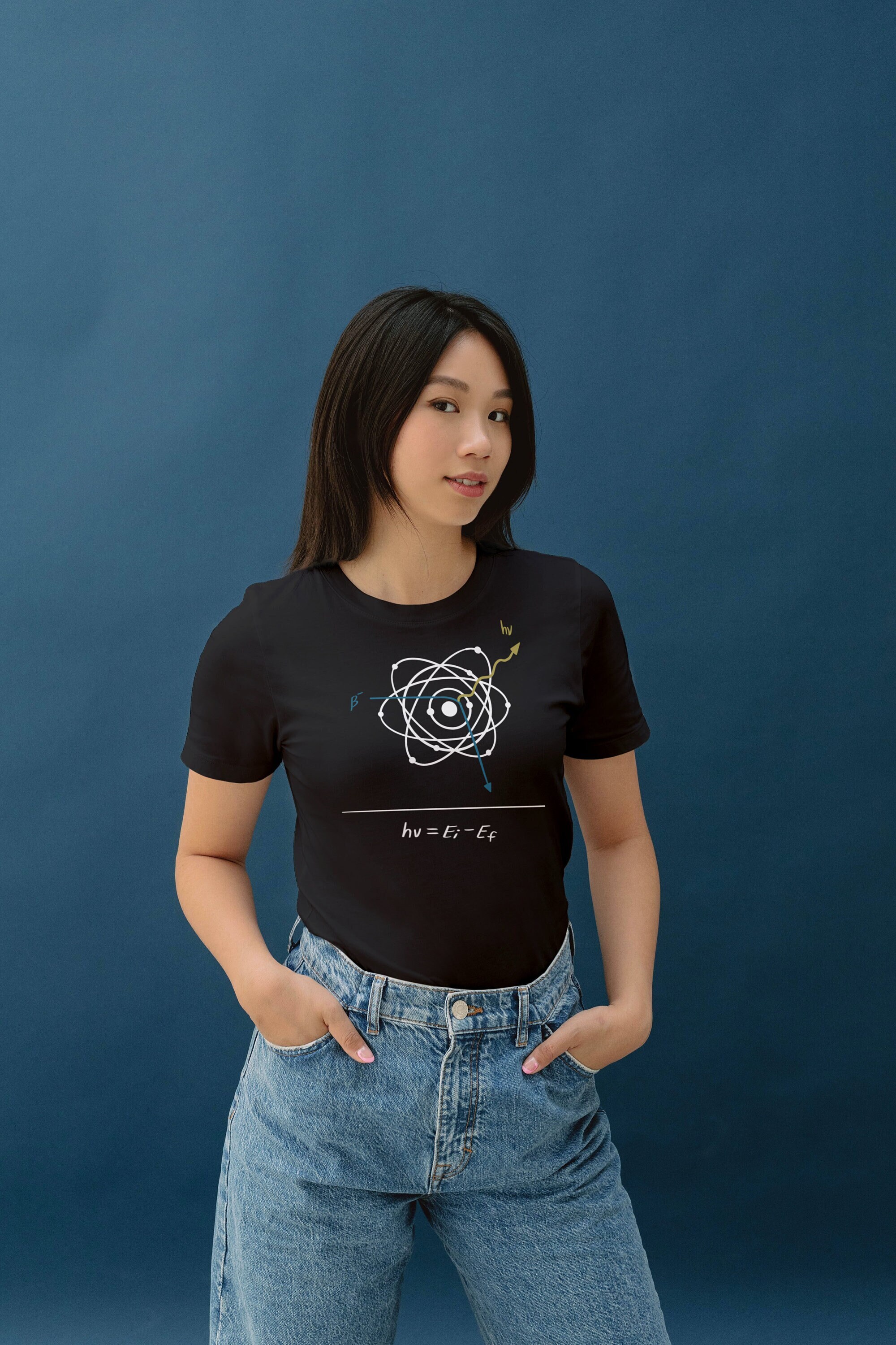 Bremsstrahlung Shirt, Atomic Shirt, Atomic Physics Shirt, Nuclear Shirt ...