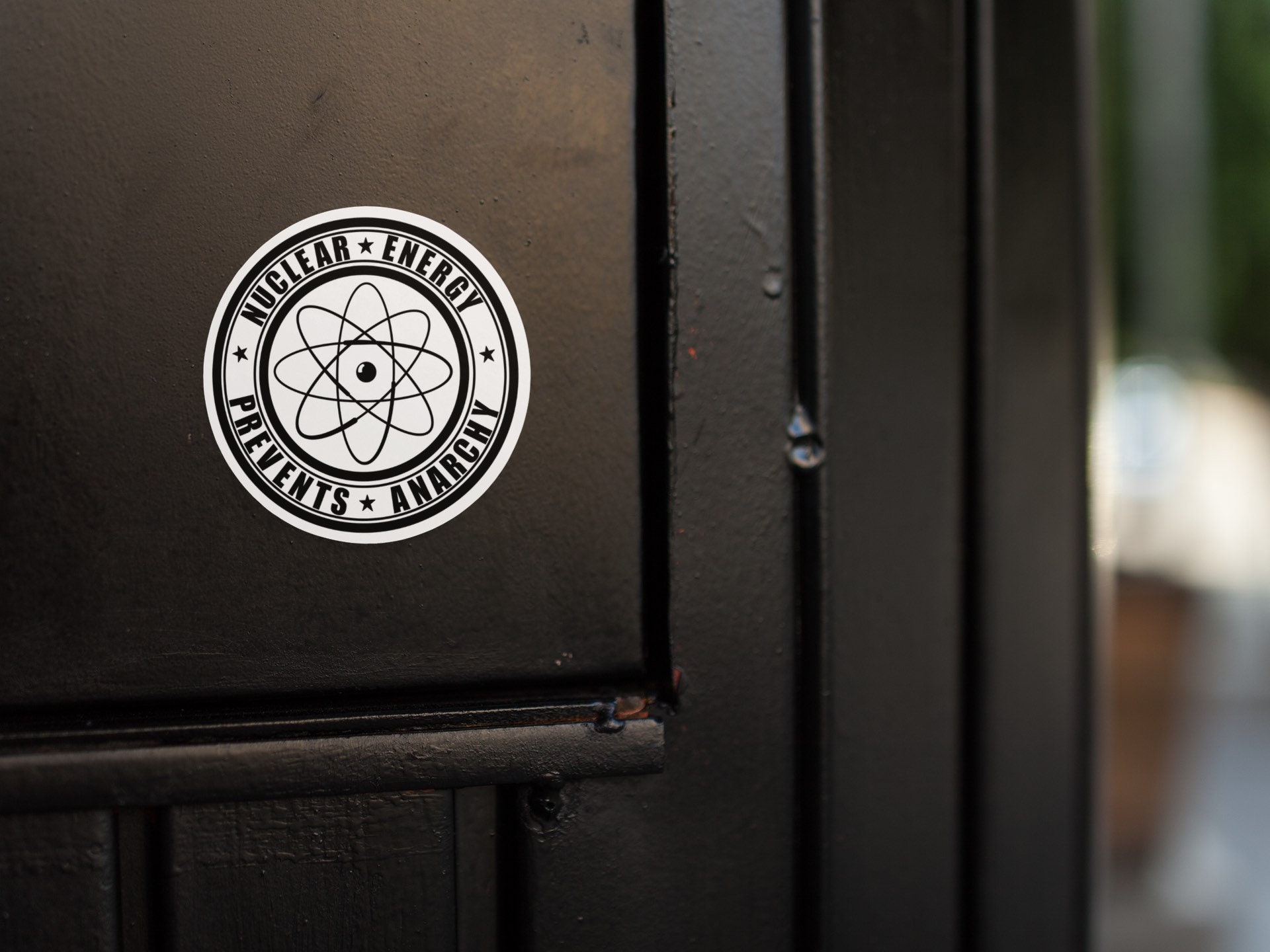 Nuclear Reactor Sticker Nuclear Energy Sticker,