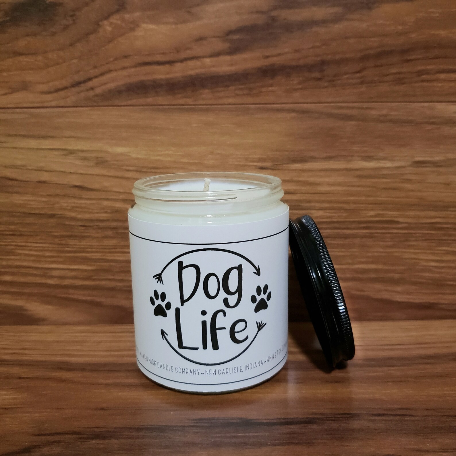 Dog Life Candle Dog CandlesContainerCandlesSoy Etsy