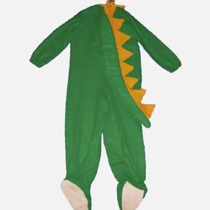 Handmade Dinosaur Costume Dinosaur Halloween Costume Vintage Halloween Costume from 70s or 80s Dragon Costume Dragon Halloween Costume