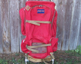 Vintage 1970s 80s Jansport External Frame Blue Hiking Camping Backpack Hip  Wings - Etsy
