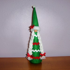 Christmas Tree Gnomes, Christmas Gnomes, Holiday Gnomes, Christmas Tomtes, Winter Gnomes, Winter Tier Tray Gnomes, Christmas Girl Gnomes