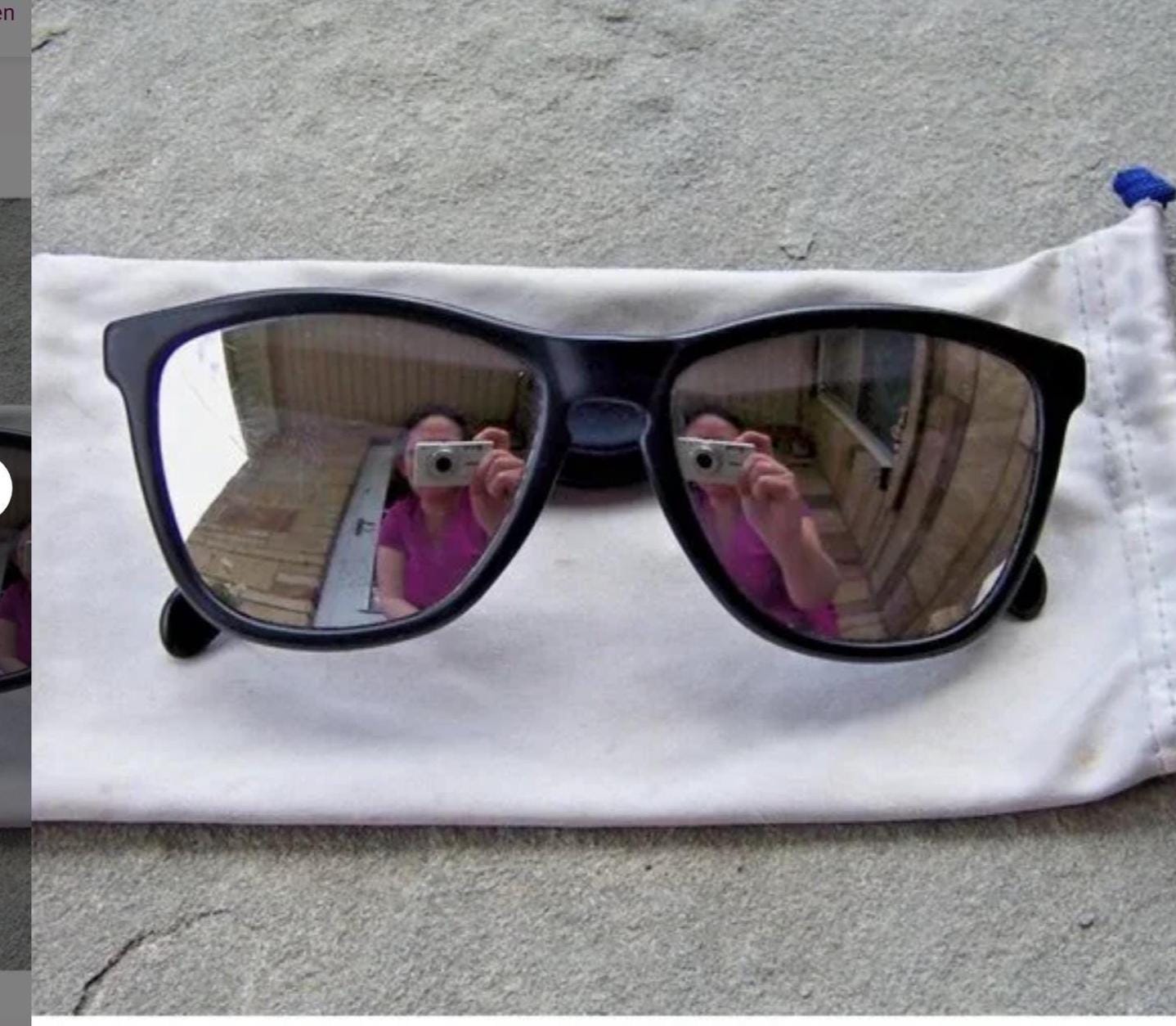 y2k archive OAKLEY FIVES 2.0 Eyewear 銀紫 OAKLEY オークリー