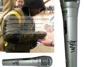Wyclef Jean Fugees Rapper Signed Autographed Microphone Rap Mic Proof Photo COA