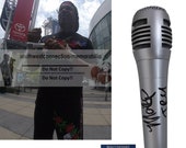 Master P. Percy Miller Signed Autographed Microphone with TRU Inscription and Exact Proof Photo - Beckett BAS Authentication Cert