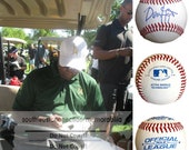 Dennis Haysbert Cleveland Indians Major League Signed Autographed Baseball Proof