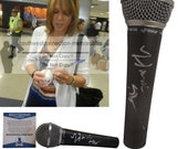 Hannah Storm ESPN Sportscenter Nbc NBA Signed Autographed Microphone Mic Proof Photo and Beckett BAS Authentication