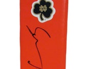 Sean Astin ND Irish Signed Autographed Football Pylon Rudy Ruettiger with Proof Photo of Signing and COA