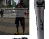 Master P. Percy Miller Signed Autographed Microphone Make Say UGHHH Inscr Proof