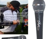 Toby Keith Country Music Signed Autographed Microphone Mic Proof Red Solo Cup