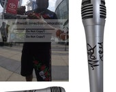 Master P. Percy Miller Signed Autographed Microphone TRU Inscription Proof COA