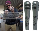 Rapper Vanilla Ice Signed Autographed Microphone WTYM Inscription Mic Proof COA