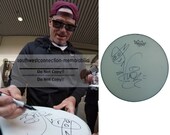 Vanilla Ice Signed Drumhead Teenage Mutant Ninja Turtles TMNT Sketch Drum Proof