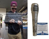 Vanilla Ice Signed Autographed Microphone with YO VIP Inscription with Exact Proof Photo of Vanilla Ice Signing - Beckett BAS Authentication