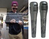 Vanilla Ice Signed Autographed Microphone YO VIP Inscription Rapper Mic Proof