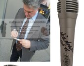 Nick Nickson Los Angeles Kings Signed Autographed Microphone Inscript Mic Proof