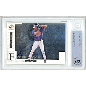 David Ortiz Autographed 1998 Upper Deck SP Authentic Foil Baseball Card #21 - HOF Legend - Beckett Authentic