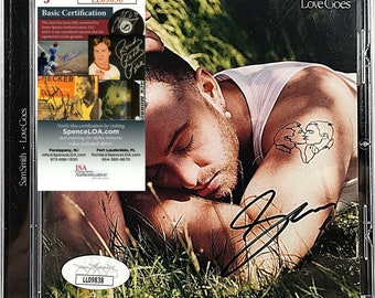 Sam Smith Signed Autographed Love Goes CD Cover JSA Certified Authentic Pop R&B Soul Music Autograph Gifts for Men and Women