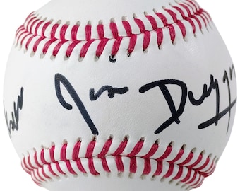 Hacksaw Jim Duggan Signed Rawlings Baseball - WWE HOF Legend Autograph with Exact Proof Photo & COA
