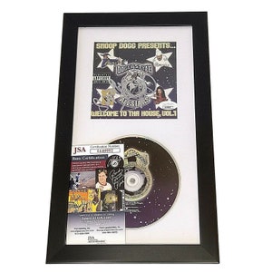 Snoop Dogg Signed Autographed Welcome To Tha House Vol 1 CD Cover Framed Matted Wall Display JSA Authentic Autograph Rap Hip Hop Collectible image 1